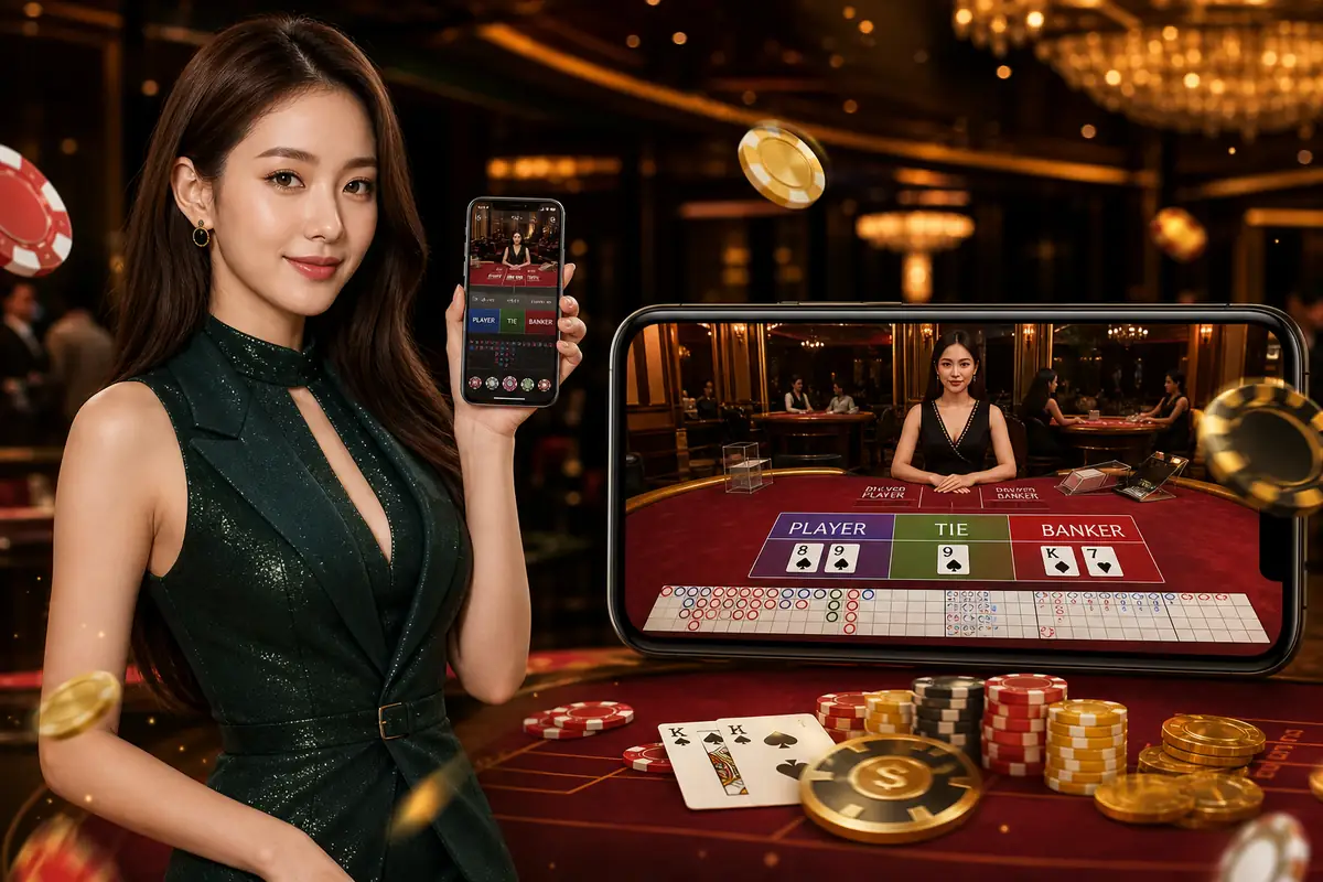 gemebet baccarat live dealer kasino meja